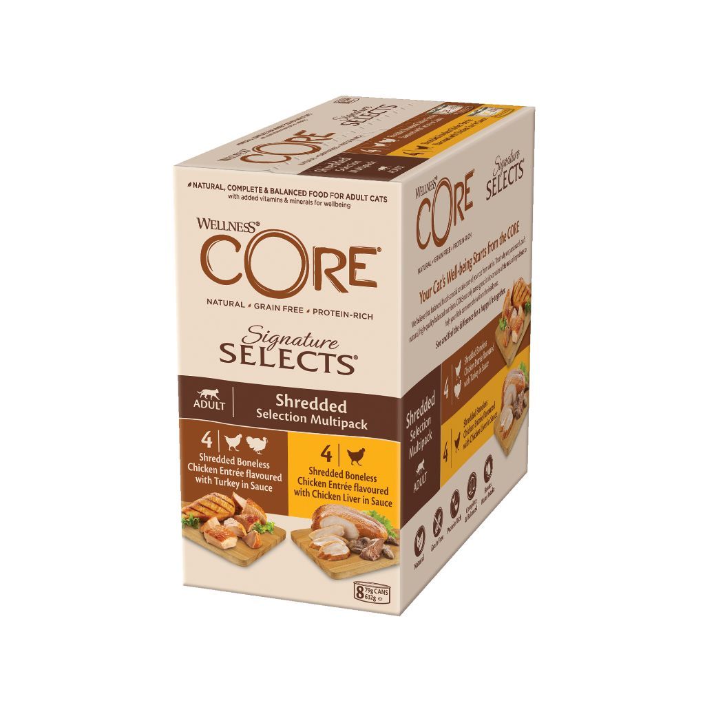 Signature Selects Shredded Multipack Våtfôr til katt 85 8 x 79 g