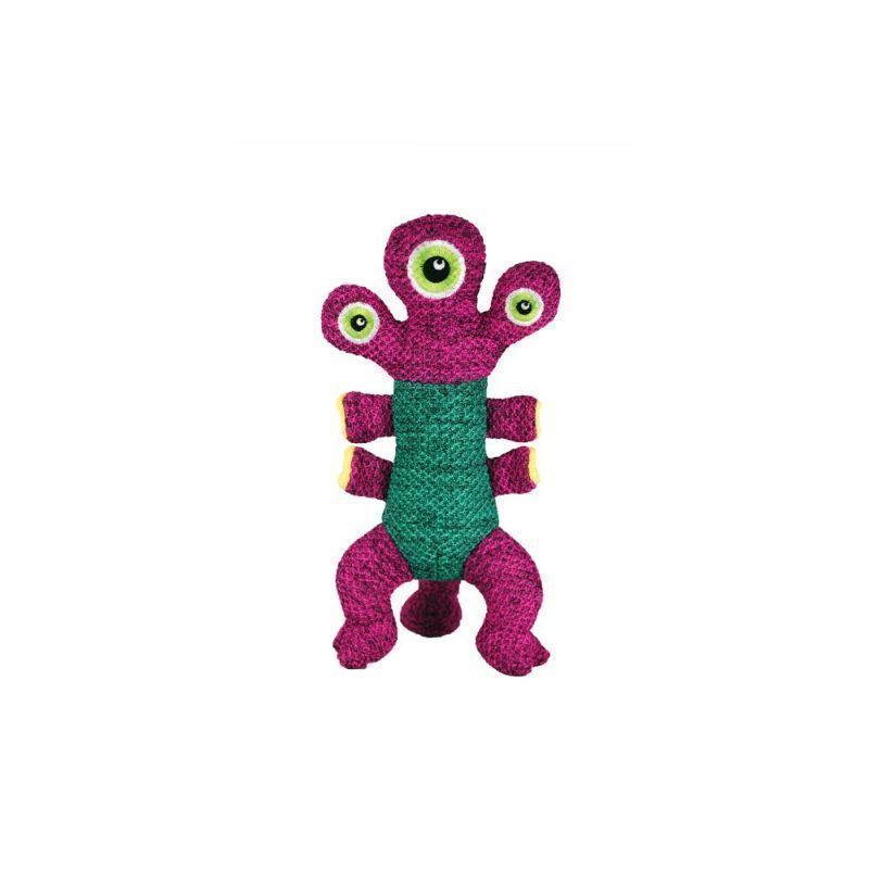 KONG Woozles Alien Rosa Hundeleke