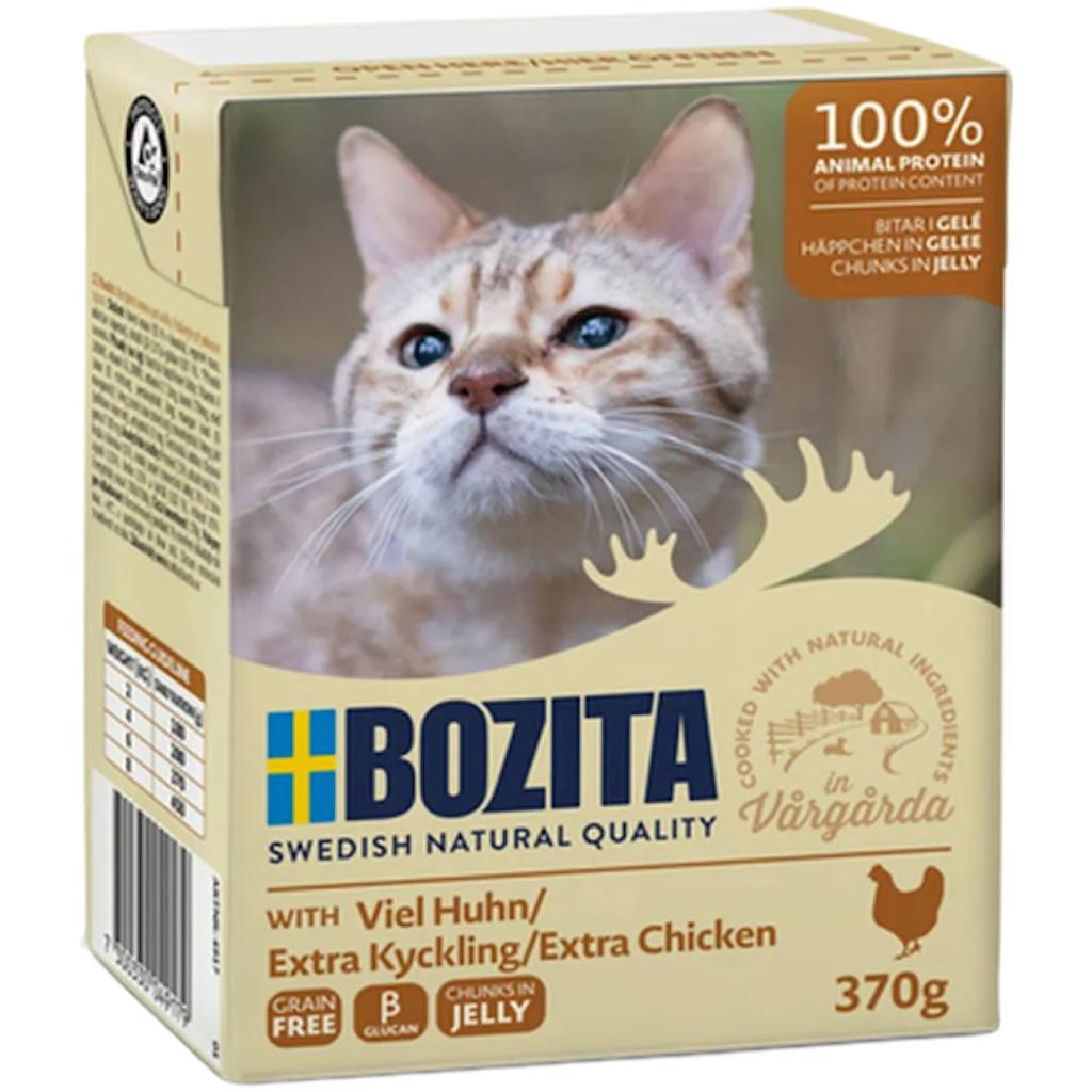 Bozita Biter i Gelé Extra Kylling 370 g