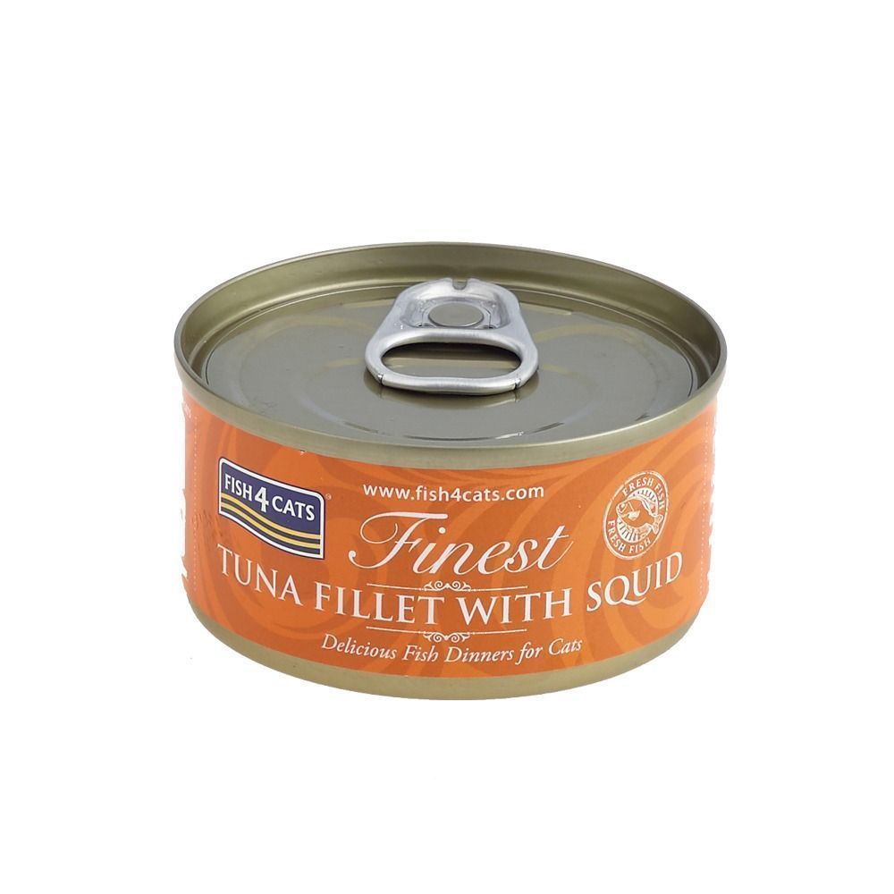 Finest Våtfôr for katt - Tunfisk og akkar 70 g