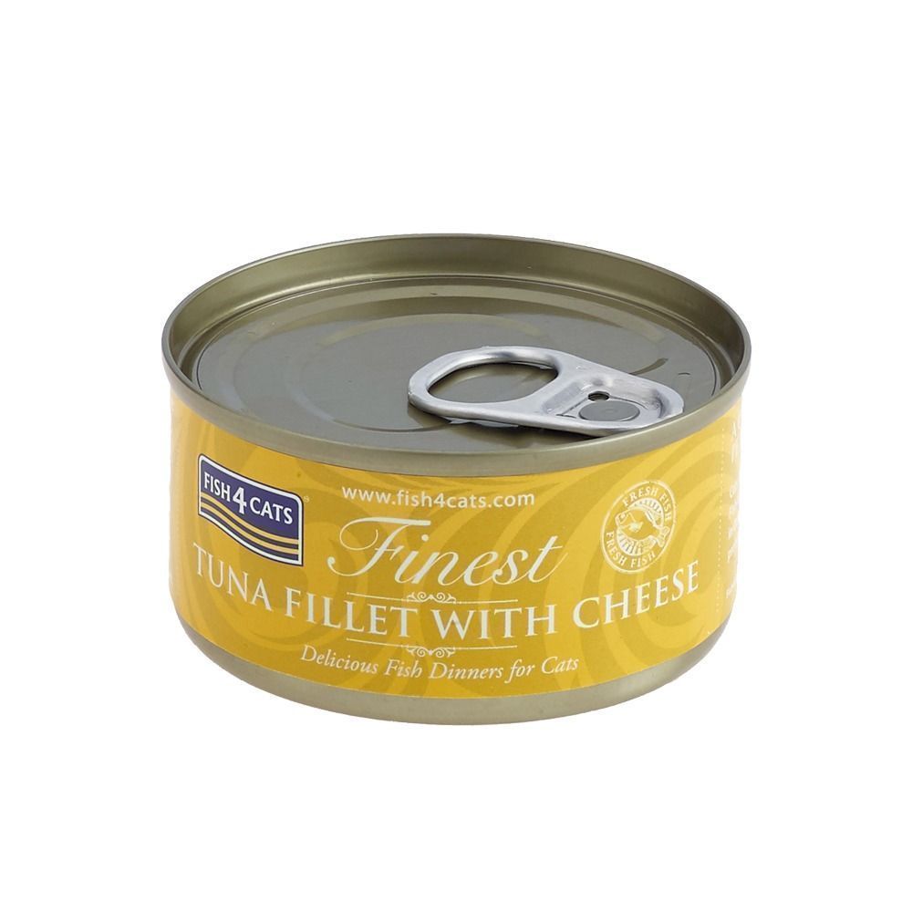 Finest Våtfôr for katt - Tunfisk og ost 70 g
