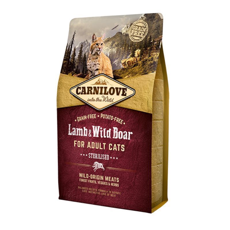 Carnilove Cat Lamb & Wild Boar (400 g)
