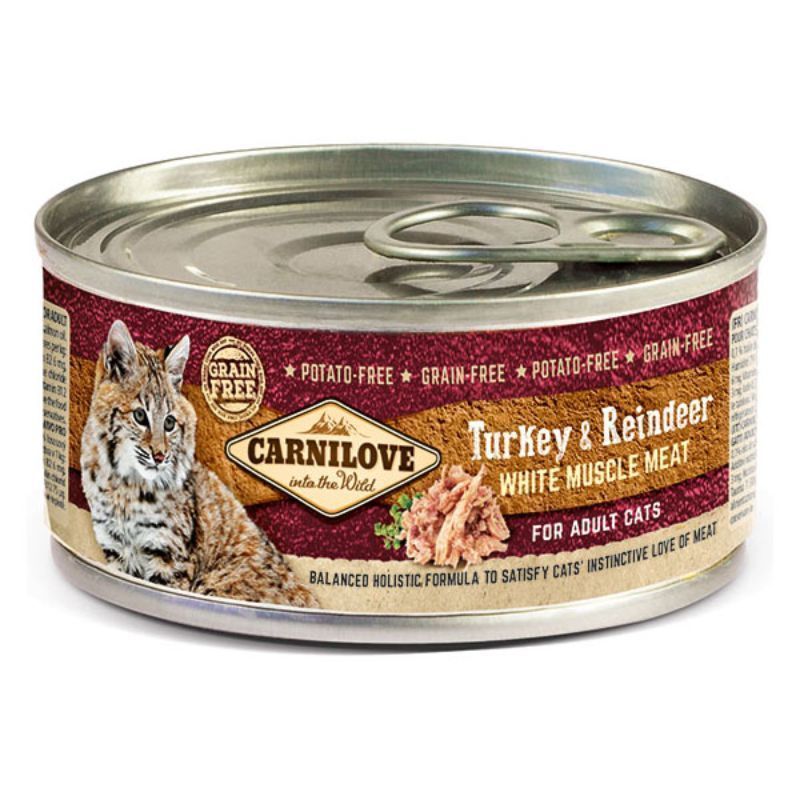 Carnilove Cat Adult Turkey & Reindeer 100 g