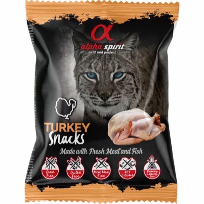 Turkey Snacks Godbiter til katt 50 g