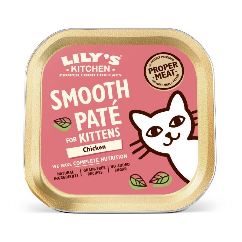 Smooth Chicken Paté for Kittens Våtfôr til kattunger 85 g