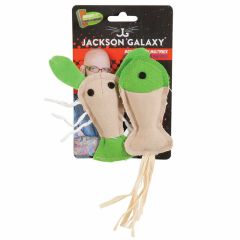Jackson Galaxy katteleke med fisk og hummer