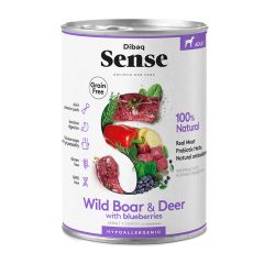 Dibaq Sense Våtfôr Wild boar & Deer 380g