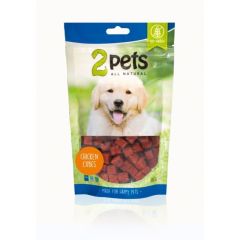 2Pets Snack Chicken Cubes 100g