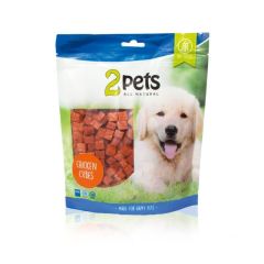 2Pets Snack Chicken Cubes 400g