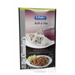 Dr.Clauder's Kalv & Kalkun i Gele 100G