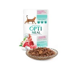 Optimeal Adult Grain Free Sensitive Digestion Lamb & Turkey Våtfôr til katt