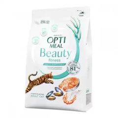 Optimeal Adult & Senior Beauty Podium Shiny Coat & Dental Care Tørrfôr til katt 4kg