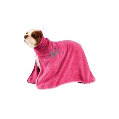 ShowTech Microfiber Badekåpe Til Hund Rosa