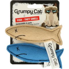 Grumpy Cat Sardiner m/Catnip 2pk