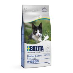 Bozita Cat Outdoor & Active Elg Tørrfôr 10kg