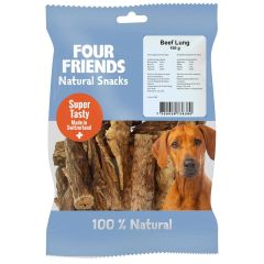 Four Friends Natural Snacks Beef Lunger 100gr