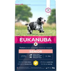 Eukanuba Caring Senior Medium Breed Chicken 3kg