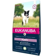 Eukanuba Puppy S/M Lam & Ris 2,5kg