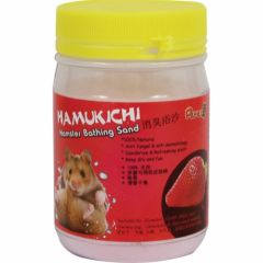 Hamukichi Hamster Badesand med Jordbærdlukt
