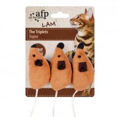 Afp Lambswool - The Triplets Catnip