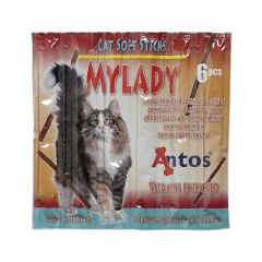 Antos Cat Soft Sticks Mylady lam og kalkun 6stk