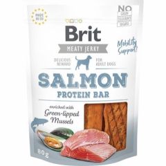 Brit Jerky protein bar Salmon 80g