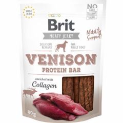 Brit Jerky protein bar venision 80g
