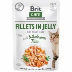 Brit Care Cat Filet Jelly Tuna 85g