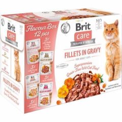 Brit Care Cat Flavour Box Filet Gravy 12x85g