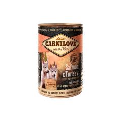 Carnilove Canned Salmon & Turkey for Puppies 400 g