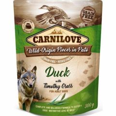 Carnilove Duck with timothy grass Pouch 300g