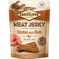 Carnilove Jerky Chicken & Quail bar 100g