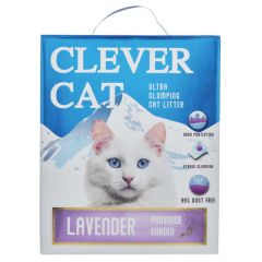Clever Cat Kattesand Lavendel 10L