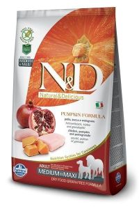 Farmina Dog N&D Pumpkin Chicken & Pomegranate Adult Medium/Maxi 12kg