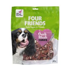 Four Friends Duck Steak Cubes 375g