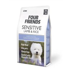Four Friends Sensitive Lamb & Rice 3kg