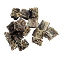 Hundesnacks Tørrfisk i biter 500g