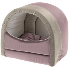 Majesty kattehule rosa/beige
