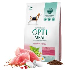 Optimeal Adult & Senior Medium Digestive Care Turkey 4kg