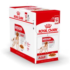 Royal Canin Medium Adult våtfôr 10x140g