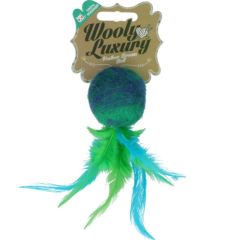 Wooly Luxury Feather Dream Ball Grønn