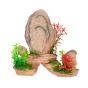 Aquatics sten brun 13,5 X 8 X 14 CM