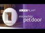 SureFlap Microchip Pet Door - Glass Installation