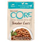 Wellness Core Tender Cuts Kylling & laks 85g