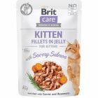 Brit Care Cat Kitten Filet Jelly Laks 85g