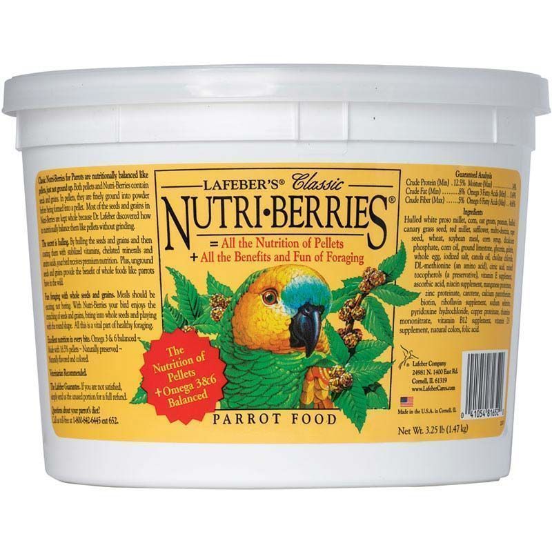 lafeber nutri berries parrot