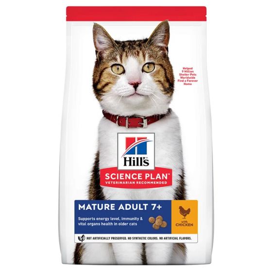 Hill's Science Plan Cat Mature Adult 7+ Chicken 1,5kg