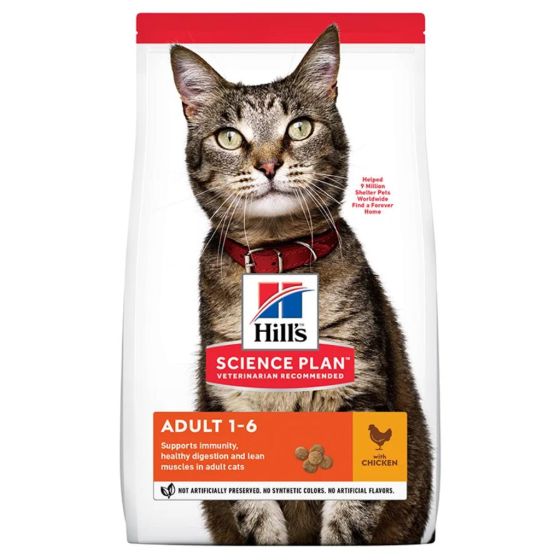 Hill's Science Plan Cat Feline Adult Chicken 10kg