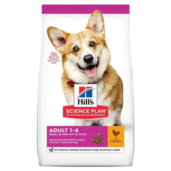 Hill's Science Plan Dog Canine Adult Small & Mini Kylling 1,5kg