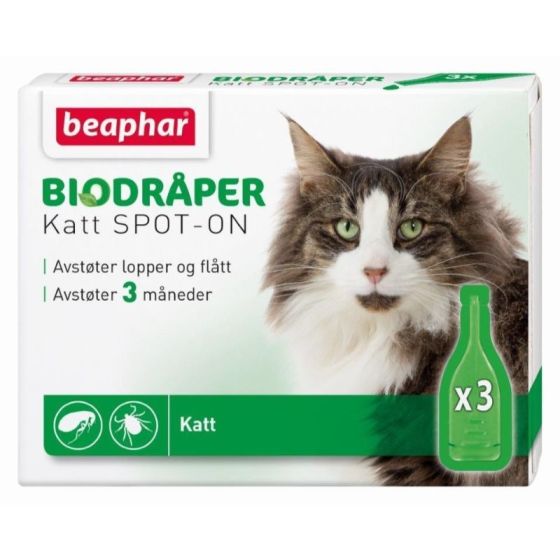 Beaphar Bio Flåttdråper til katt